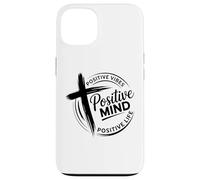 Custodia per iPhone 13 vibrazioni positive mente positiva uomini cristiani donne crisitiani