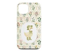 Custodia per iPhone 13 Vintage Cottagecore Duck Dainty Whimsy Garden