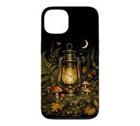 Custodia per iPhone 13 Vintage Foresta Lanterna Autunno Campeggio Natura Boschi For