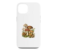 Custodia per iPhone 13 Vintage Funghi Botanici Cottagecore Natura Foresta
