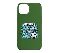 Custodia per iPhone 13 Vintage Futuro Calcio Star Retro Gioventù Gioca Giornata Gioco