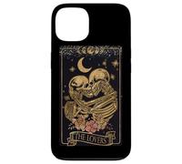 Custodia per iPhone 13 Vintage Goth Tarot Card The Lovers Dark Academia Aesthetic