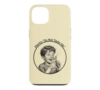 Custodia per iPhone 13 Vintage Retro Illustration Fun Design Kid and Mantis