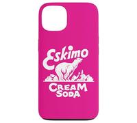 Custodia per iPhone 13 Vintage Soda Pop Tappo Bottiglia Eskimo Crema Soda Orso Polare