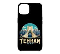 Custodia per iPhone 13 Vintage Teheran Iran Viaggio Souvenir Landmark Gift