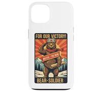Custodia per iPhone 13 Vintage Wojtek Orso Soldato Propaganda