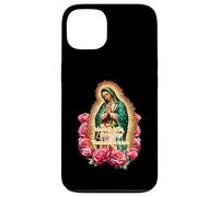 Custodia per iPhone 13 Virgencita La Guadalupana Virgen Morena Patrona de México