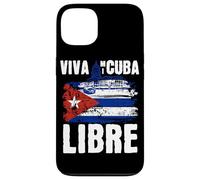 Custodia per iPhone 13 Viva Mi Cuba Libre La Habana Campidoglio e bandiera cubana
