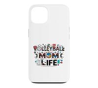Custodia per iPhone 13 Volleyball Mom Life Volleyball Mama Team Mom Gift