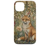 Custodia per iPhone 13 Volpe rossa in un vecchio stile inglese giardino vintage