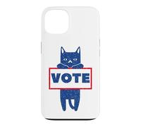 Custodia per iPhone 13 Vota l'elezione di voto divertente del gatto