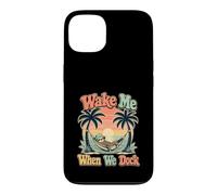 Custodia per iPhone 13 Wake Me When We Dock Divertente Crociera Bradipo