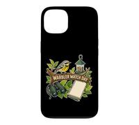 Custodia per iPhone 13 WARBLER WATCH DAY Birdwatching in giardino