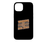 Custodia per iPhone 13 Warning May Spontaneously Tell Dad Jokes
