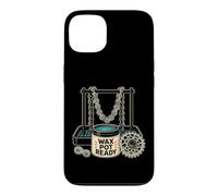 Custodia per iPhone 13 WAX POT READY Bicicletta Cura della Catena Officina