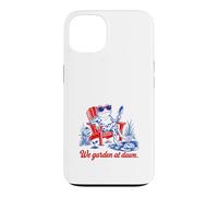 Custodia per iPhone 13 We Garden At Dawn Rana Giardinaggio Divertente