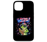 Custodia per iPhone 13 Wepa Coqui Frog Puerto Rico Flag Güiro Music