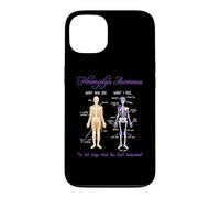 Custodia per iPhone 13 What You See What I Feel Skeleton Fibromyalgia Awareness