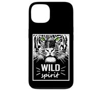 Custodia per iPhone 13 Wild Spirit Tiger Quotes Summer Illustration Graphic Design