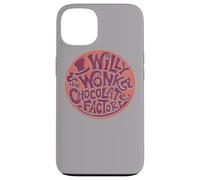 Custodia per iPhone 13 Willy Wonka and the Chocolate Factory Circle Logo