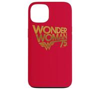 Custodia per iPhone 13 Wonder Woman 75th Anniversary Gold Logo