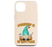 Custodia per iPhone 13 Woodworker Funny Saying Woodworking Gnome For Carpenters