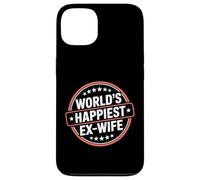 Custodia per iPhone 13 World's Happiest Ex Wife -