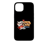 Custodia per iPhone 13 Wound Care Crew Leopard Nursing Ferita Ostomia Infermiera WCN RN