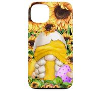 Custodia per iPhone 13 Yellow Gnome In Easter Chick Costume For Sunflower Lovers