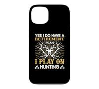 Custodia per iPhone 13 Yes I Do Have A Retirement Plan I Play On Hunting Hunter