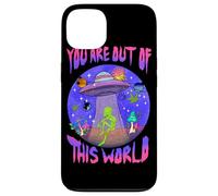 Custodia per iPhone 13 You Are Cosmic Alien UFO Graphic Design