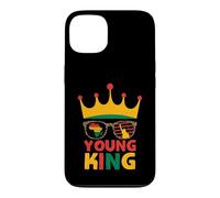 Custodia per iPhone 13 Young King African American Black History Juneteenth