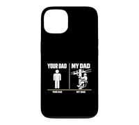 Custodia per iPhone 13 Your Dad My Dad Lineman Electrician Electrical Lineworker