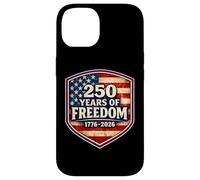 Custodia per iPhone 14 250 anni di libertà 1776-2026 250° anniversario USA Patriot