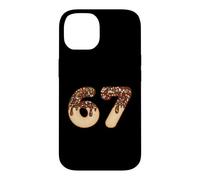 Custodia per iPhone 14 67 Meme al cioccolato gelato 67 Sei sette 6 7
