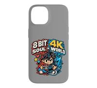 Custodia per iPhone 14 8 Bit Soul in 4K World Retro Gamer Collective Studio
