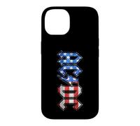 Custodia per iPhone 14 AC/DC Old Glory Bandiera Americana Logo