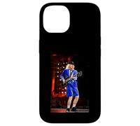 Custodia per iPhone 14 AC DC Rock Legend Schoolboy Chitarra Solo Stage