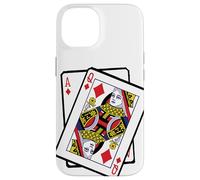 Custodia per iPhone 14 Ace & Queen of Diamonds 21st Birthday Twenty One Years Old