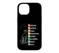 Custodia per iPhone 14 Acquario Tratti della personalità Design zodiacale astrologia