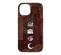 Custodia per iPhone 14 Allah musulmano e profeta Maometto Nome Kaaba mezzaluna Islam
