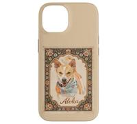 Custodia per iPhone 14 Aloka The Walk for Peace Dog Spreading Hope Indian Art