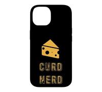Custodia per iPhone 14 Amante del formaggio nerd della cagliata