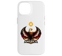 Custodia per iPhone 14 American Bald Eagle Resistance Wings Pro Immigrant