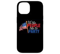 Custodia per iPhone 14 American Flag 4th Of July We The People Like To Party