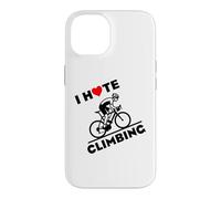 Custodia per iPhone 14 Amo/Odio l'arrampicata in bicicletta