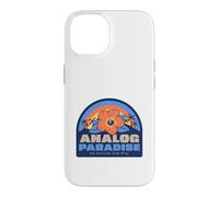 Custodia per iPhone 14 Analog Paradise Go Out And Play (Dichiarazione Digital Detox)
