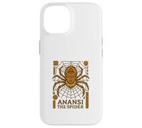 Custodia per iPhone 14 Anansi il ragno Storie Folklore di imbroglioni dell'Africa occidentale