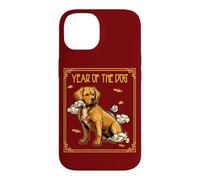 Custodia per iPhone 14 Anno Del Cane Zodiaco Cinese Capodanno Cinese Oroscopo