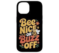 Custodia per iPhone 14 Ape Apicoltrice Bee Nice Or Buzz Off Apicoltrice Miele